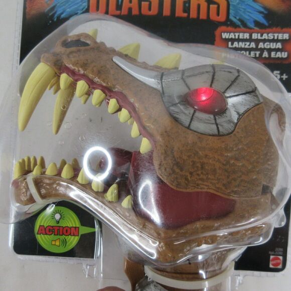 Beast Blasters Water Blaster H20 Mattel 2005 Lights Sound T-Rex Dinosaur NEW - Picture 2 of 3